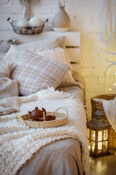istock Comfortable apartment with bright and cozy interior design 1289422283