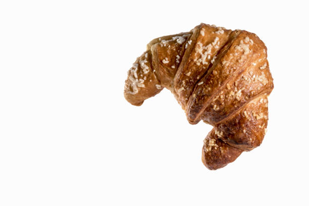 istock croissant with glazed sugar sprinkles. 1289423932