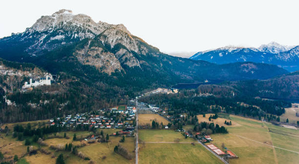 istock Green valley with majestic mountains 1289425519