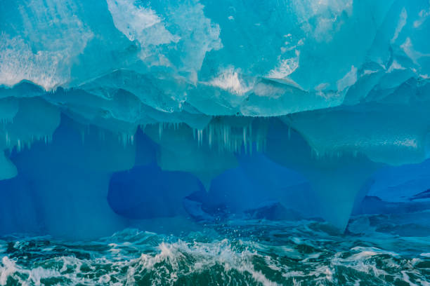 istock Le Conte glacier ice formations in LeConte Bay, Alaska. 1289429932
