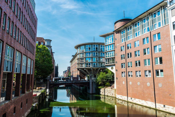 istock Modern buildings in Neustadt, Hamburg, Germany 1289439259