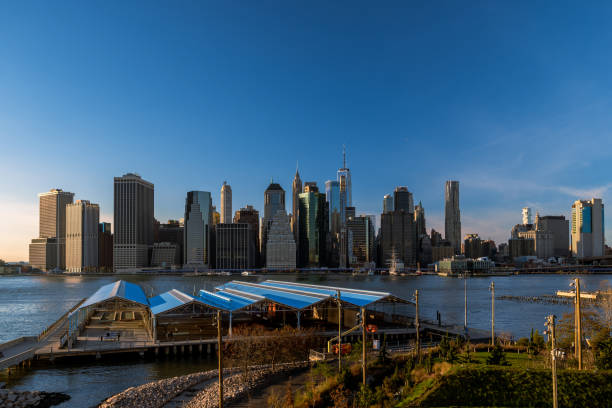 istock Panoramic View of Downtown Manhattan 1289440960