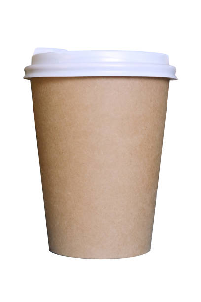 istock Paper coffee cup isolated on white background 1289442798