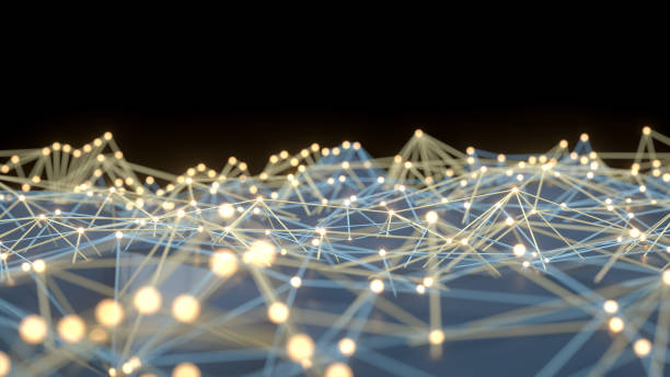 istock Global digital mesh network, Blockchain, Big Data, Futuristic Technology 1289443172