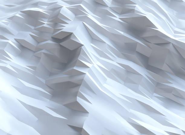 istock Abstract background of polygons on white background 1289451155