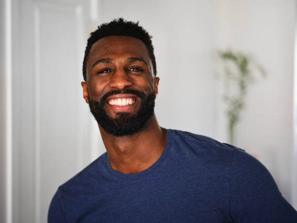 istock Portrait of a Handsome Black Man 1289461484
