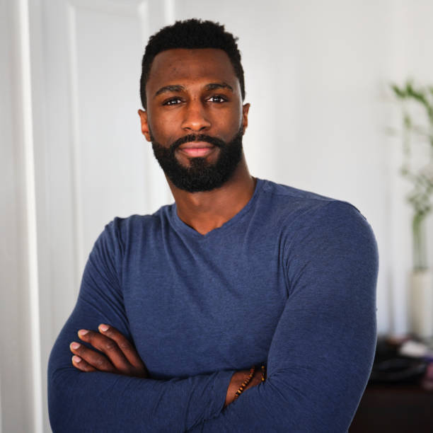 istock Portrait of a Handsome Black Man 1289461514