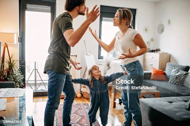 Dont Get Anger On Her Stock Photo - Download Image Now - Child, Divorce, Wife