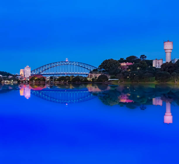 istock Sydney Harbour Bridge at night NSW Australia 1289474307