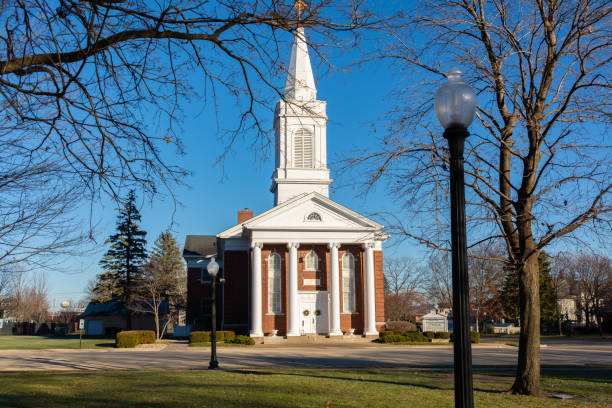 istock Church in the Midwest 1289477717