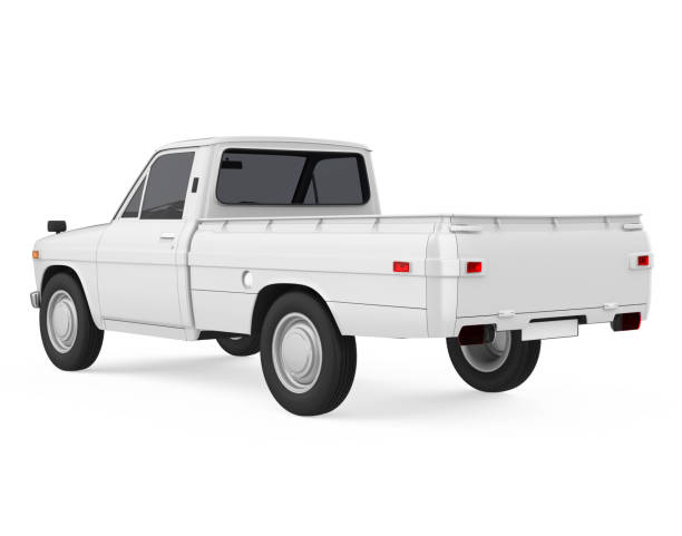 istock Vintage Pickup Truck Isolated 1289490353