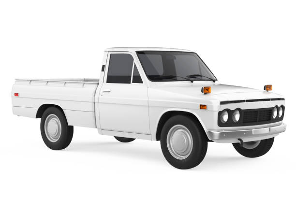 istock Vintage Pickup Truck Isolated 1289490355