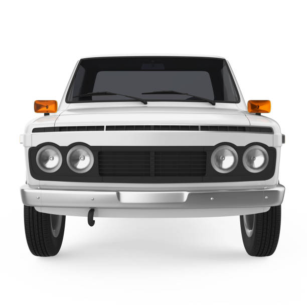 istock Vintage Pickup Truck Isolated 1289490358