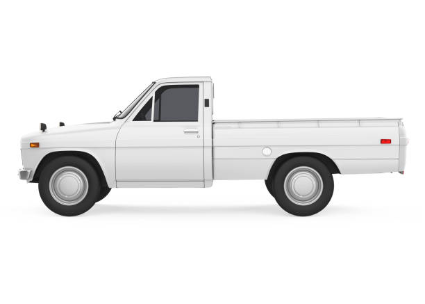 istock Vintage Pickup Truck Isolated 1289490359