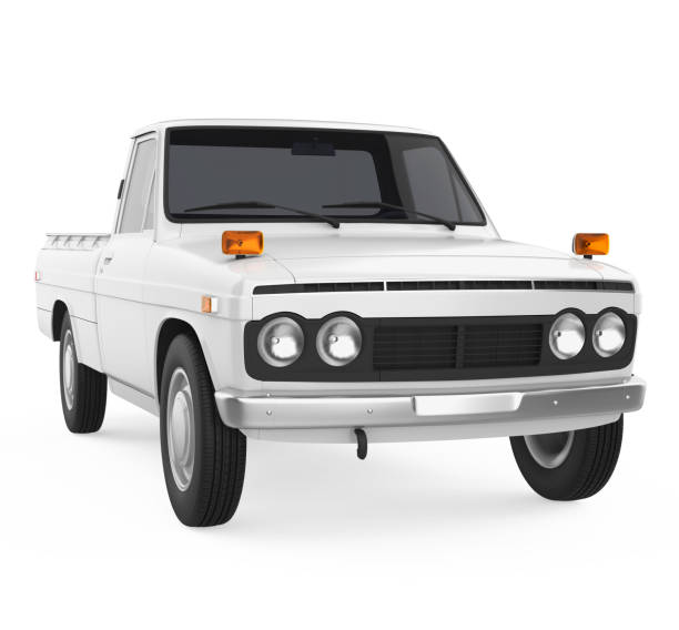 istock Vintage Pickup Truck Isolated 1289490361