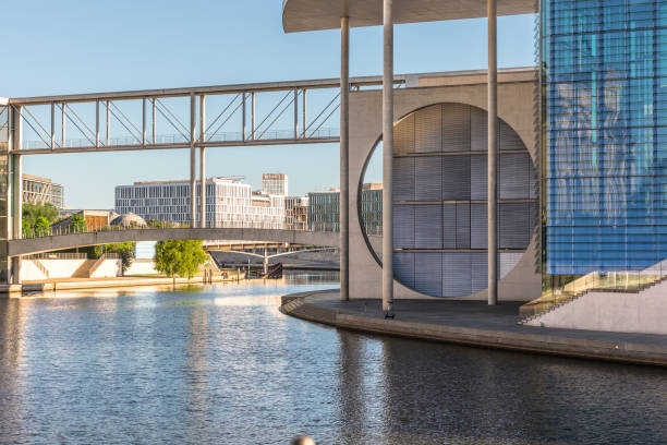 istock Bridge over the Spree to the government district in Berlin 1289496306