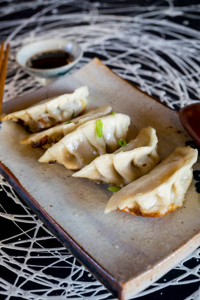 istock Japanese gyoza or dumplings snack 1289497455