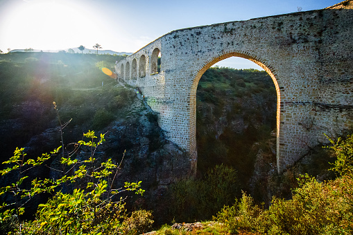 Roman aqueduct of Segovia, Segovia, Castilla y León (Spain)