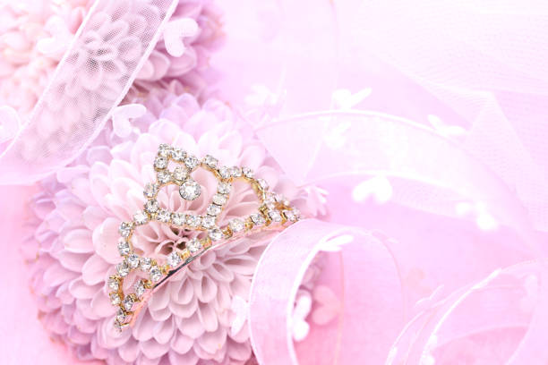 pom pom chrysanthemum and tiara