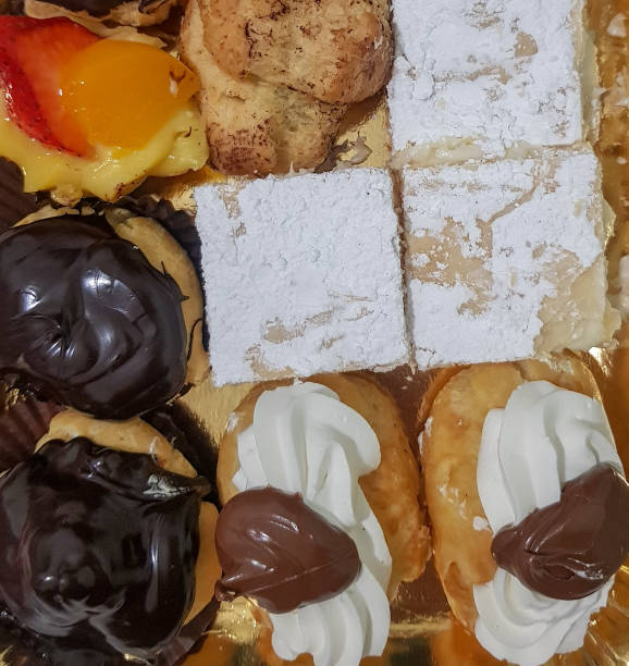 istock Italian baked pastry dessert 
