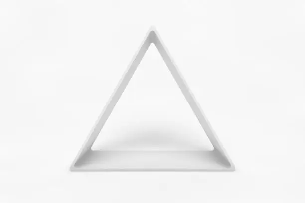 Abstract 3D Render of Triangle