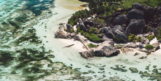 istock High Angle View Of Rocks On Beach 1289515190