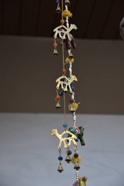 istock Hanging Trinket with Camels, Beads, and Bells 1289521484