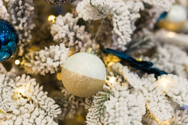 istock Close up of Christmas tree decoration. Holidays concept. 1289523943