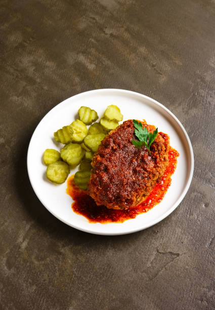 istock Nashville style hot chicken 1289532896