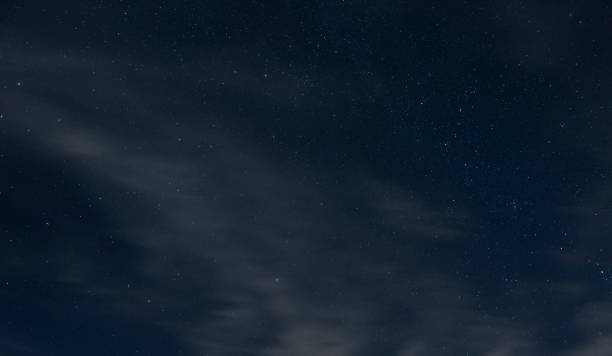 istock Stars on over Lake Tillery on a night with a few clouds 1289534979