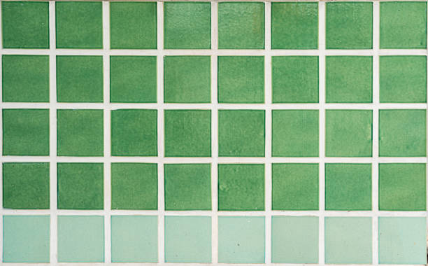 istock Green vintage ceramic tiles for background resource. 1289536025