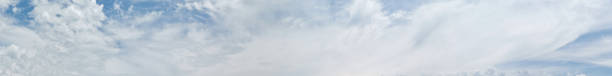 istock Beautiful panoramic view of cloudy blue sky 1289541969