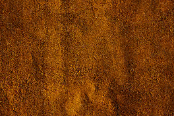 istock Copper colored wall texture background with textures of different shades of copper or bronze 1289542742