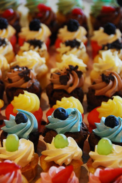 istock Variety Colors of Cupcake 1289569668