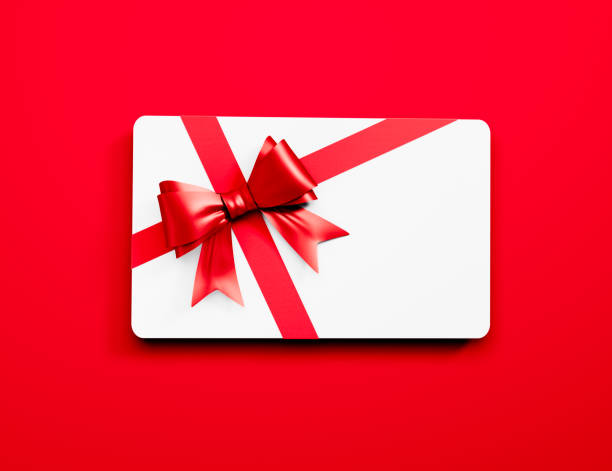istock Gift Card with tied Bow 1289576867