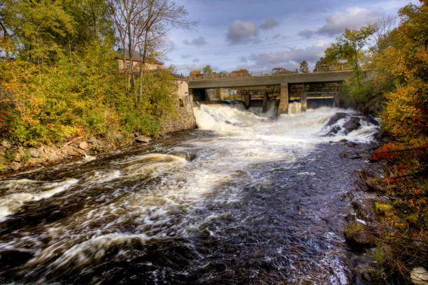 istock Upper Bracebridge Falls in Ontario, Canada 1289580844