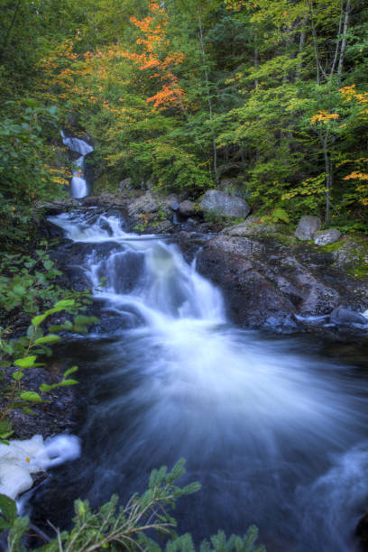 istock Vertical of Beaver Falls in Ontario, Canada 1289581625