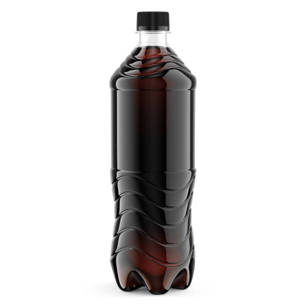 istock Medium size plastic bottle of coke with black cap 1289587202