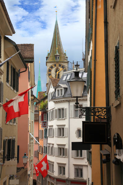 istock old part of Zurich 1289589479