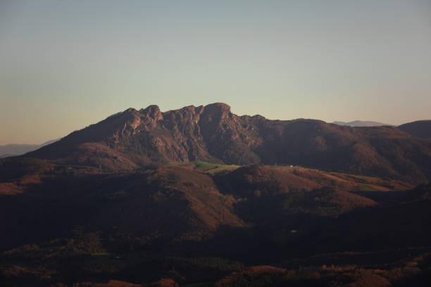 istock Look at Aiako Harriak three peaks at the Basque Country. 1289599065