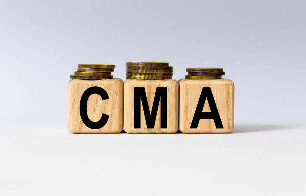 istock cubes with the word CMA on them. Care concept. 1289607840
