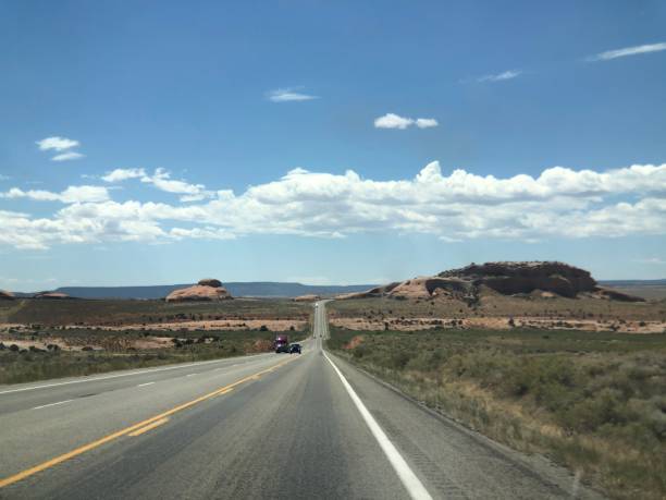 istock Open Road of Monument Valley. 1289615311