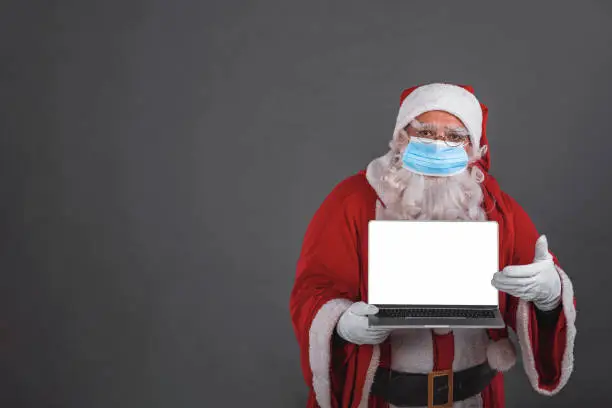 Photo of Santa goes online