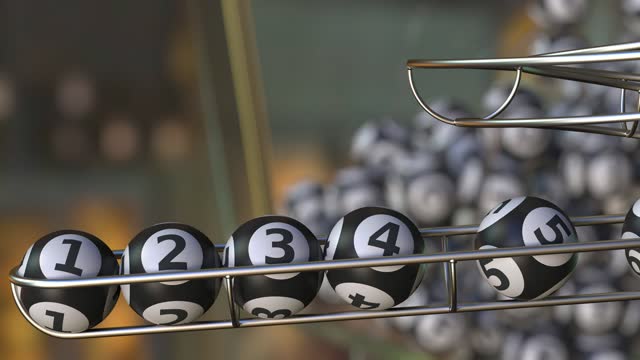 Lotto balls make up number 1 2 3 4 5 6 sequence