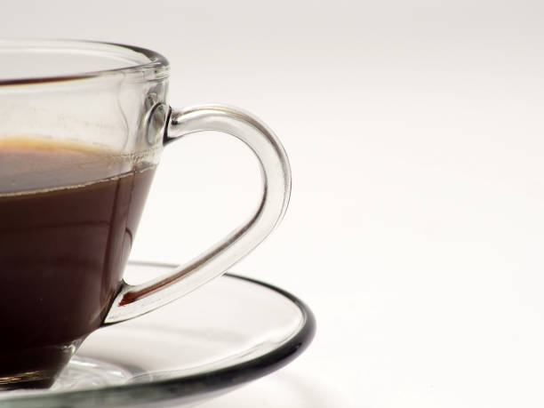 istock A cup of coffee and french press on a white isolated background 1289629607
