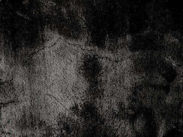 istock Dark cement wall background in vintage style for graphic design 1289638885