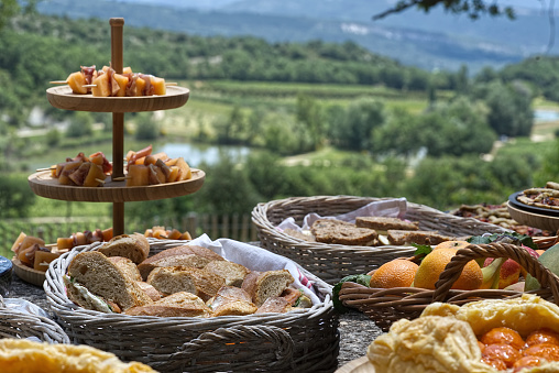 Provencal dining with a view
