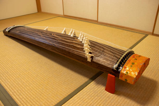 Koto, traditional Japanese harp