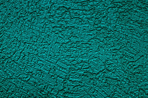 istock The wall is made of plaster. Rough surface. Solid color abstract background. 1289662652