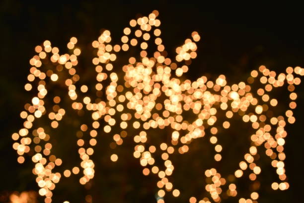 istock blurry yellow light bulb background and texture in night 1289673267